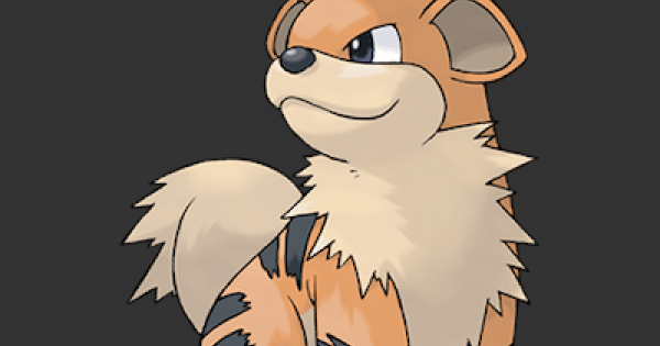 Pokemon Lets Go Growlithe Stats Moves Evolution