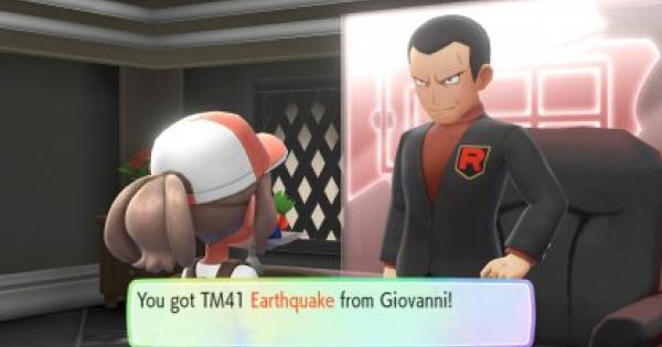 Earthquake lets go eevee