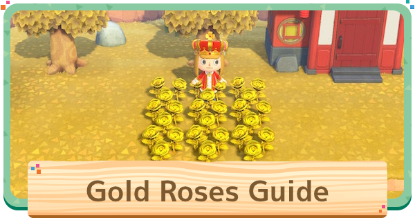 Acnh Golden Roses How To Get Selling Price Animal Crossing Gamewith