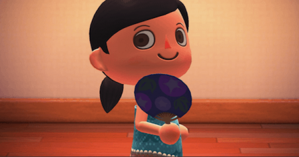 animal crossing uchiwa fan