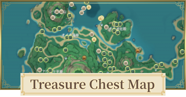 Chest Map Chest Respawn Farming Route Genshin Impact Gamewith