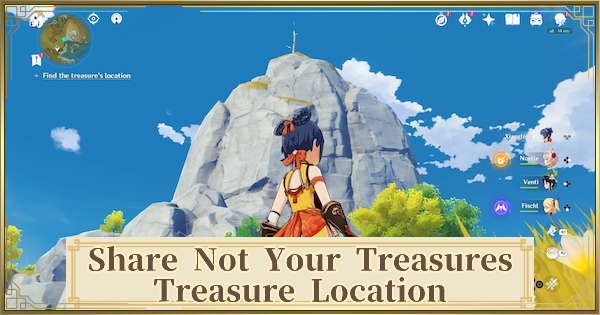 Share Not Your Treasures Quest Guide Treasure Location Genshin Impact Gamewith