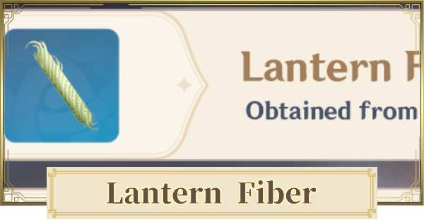 Tips Farming Material Xiao Lantern