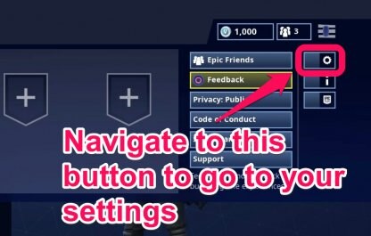 playstation 4 - how to switch to game chat on fortnite xbox