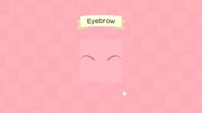 ACNH | Eyebrows - How To Design | Animal Crossing - GameWith