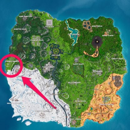 Furthest West Point Map