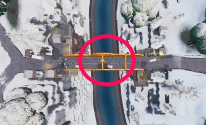 Fly Through Golden Rings - 14 Days of Fortnite Challenge