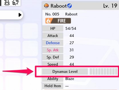 Pokemon Sword Shield Dynamax Level How To Increase