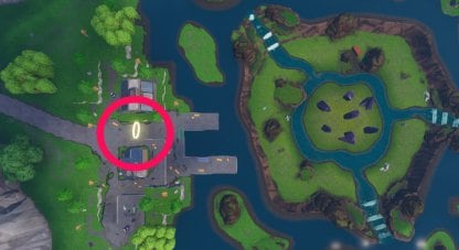 Fly Through Golden Rings - 14 Days of Fortnite Challenge