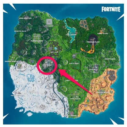 Various Set Locations - Neo Tilted Map