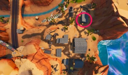 Missing Eye Location birds eye view