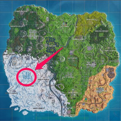 Fly Through Golden Rings - 14 Days of Fortnite Challenge