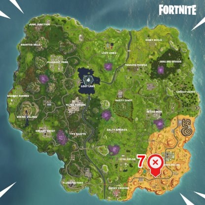 Fortnite Season 6 Week 5 Radar Speed Challenge