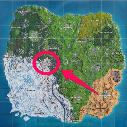 Dance at Holiday Trees - 14 Days of Fortnite Challenge