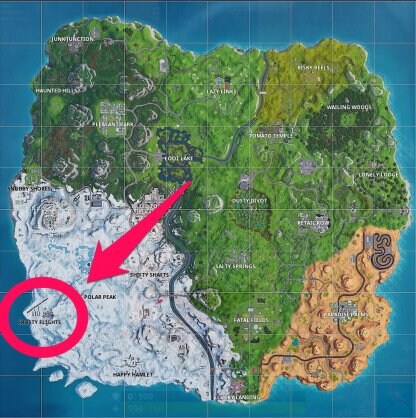 Dance at Holiday Trees - 14 Days of Fortnite Challenge