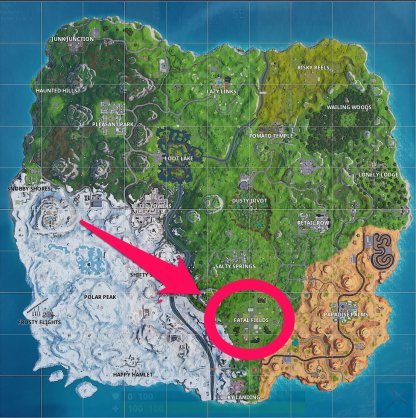 Dance at Holiday Trees - 14 Days of Fortnite Challenge