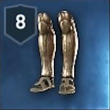 Тяжелые афинские наголенники