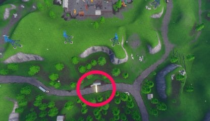 Fly Through Golden Rings - 14 Days of Fortnite Challenge