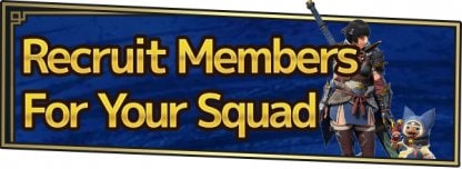 Squad Recruitment