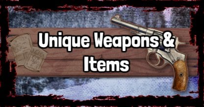 Unique Weapons And Items Unique Weapons And Items