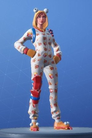 Fortnite Onesie Skin Review Image How To Get - onesie front