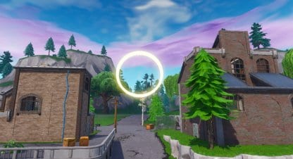 Fly Through Golden Rings - 14 Days of Fortnite Challenge