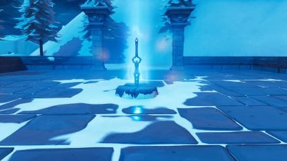 infinity blade location - fortnite infinity sword