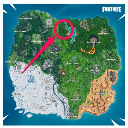 Stone Head Location (Jungle Biome) Location Map