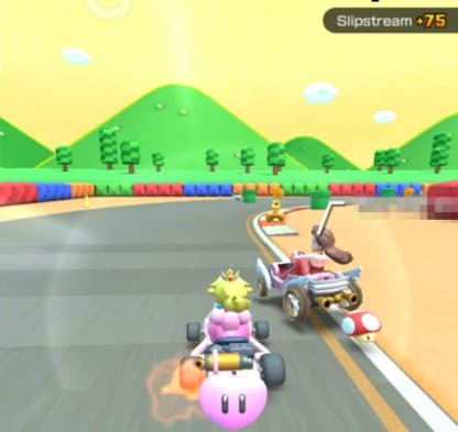 mario kart tour how to slipstream slipstreaming