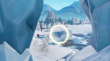 Fly Through Golden Rings - 14 Days of Fortnite Challenge