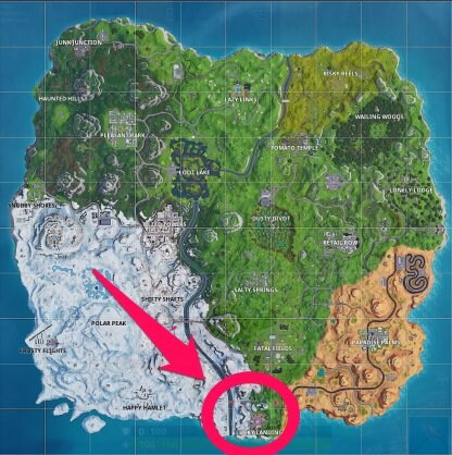 Dance at Holiday Trees - 14 Days of Fortnite Challenge