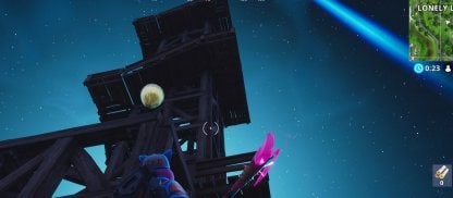 Beside Observation Post At Lonely Lodge