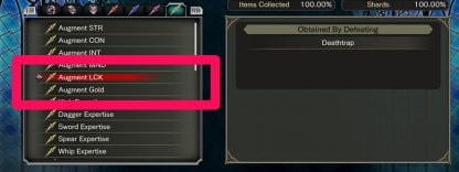 Augment Gold Passive Skill & Skill Shard Are Required
