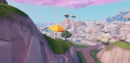 Southwest of Salty Springs Close Up