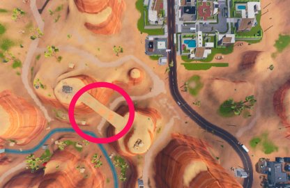 Fly Through Golden Rings - 14 Days of Fortnite Challenge