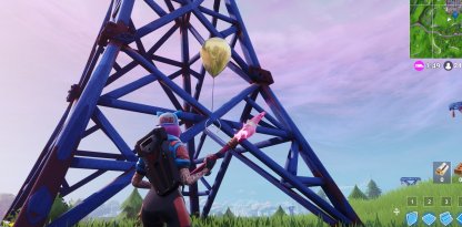 Beside Erectric Wave Tower At North Of Retail Row