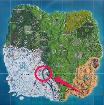 Fly Through Golden Rings - 14 Days of Fortnite Challenge