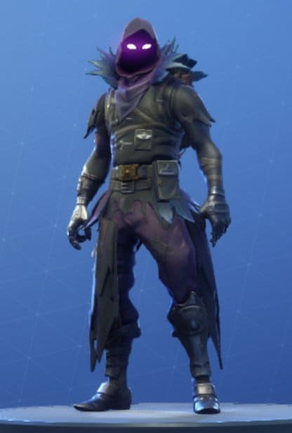 Fortnite Raven Skin Review Image Shop Price - raven front