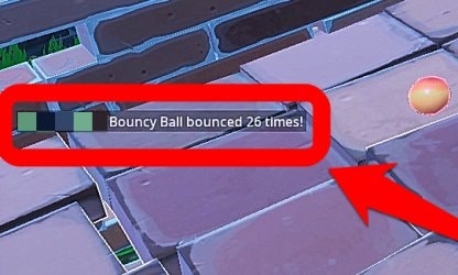 get 15 bounce in a single throw