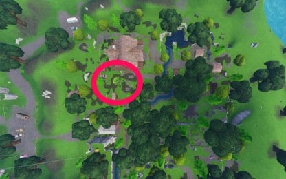 Dance at Holiday Trees - 14 Days of Fortnite Challenge