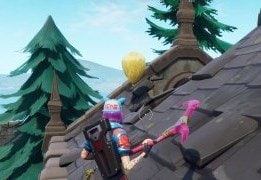 Golden Ballon Location - On Buiding At Haunting Hills
