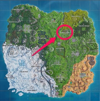 Fly Through Golden Rings - 14 Days of Fortnite Challenge