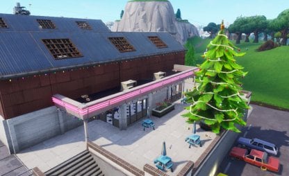 Dance at Holiday Trees - 14 Days of Fortnite Challenge