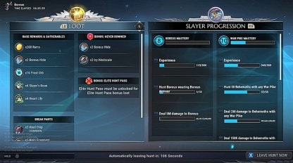 Defeat The Behemoth To Complete The Hunt