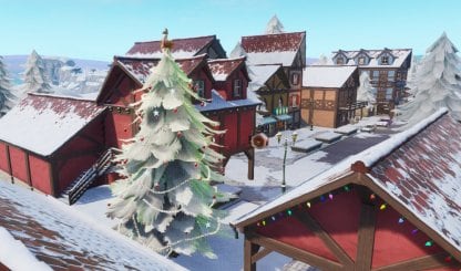 Dance at Holiday Trees - 14 Days of Fortnite Challenge
