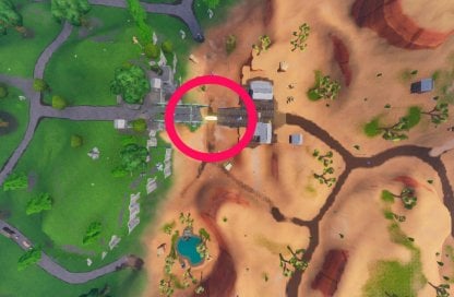 Fly Through Golden Rings - 14 Days of Fortnite Challenge