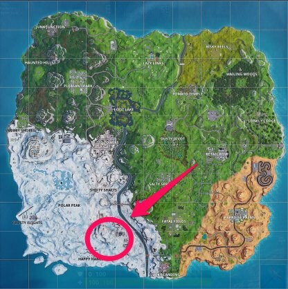 Fly Through Golden Rings - 14 Days of Fortnite Challenge