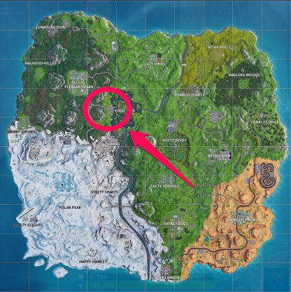 Fly Through Golden Rings - 14 Days of Fortnite Challenge