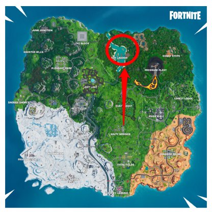 Lazy Lagoon Map Location