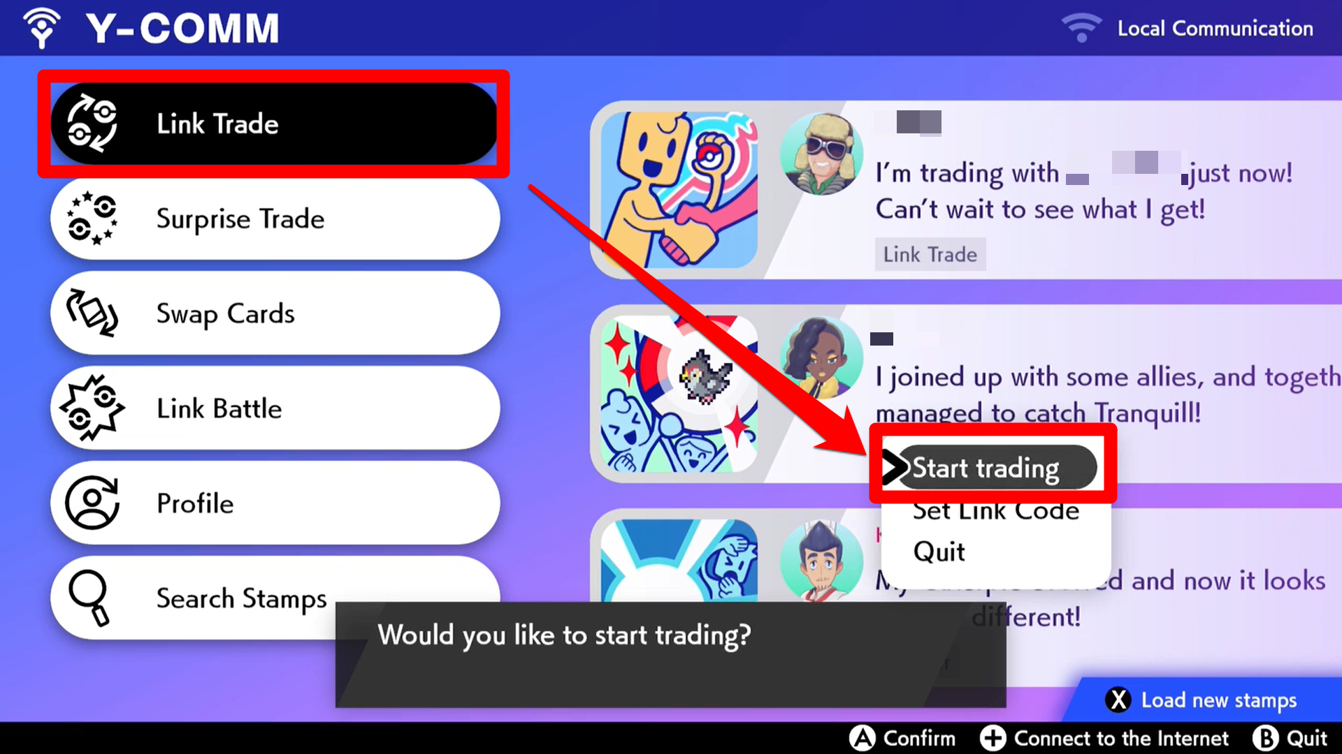 Pokemon Sword Shield Trade Pokemon Online Locally